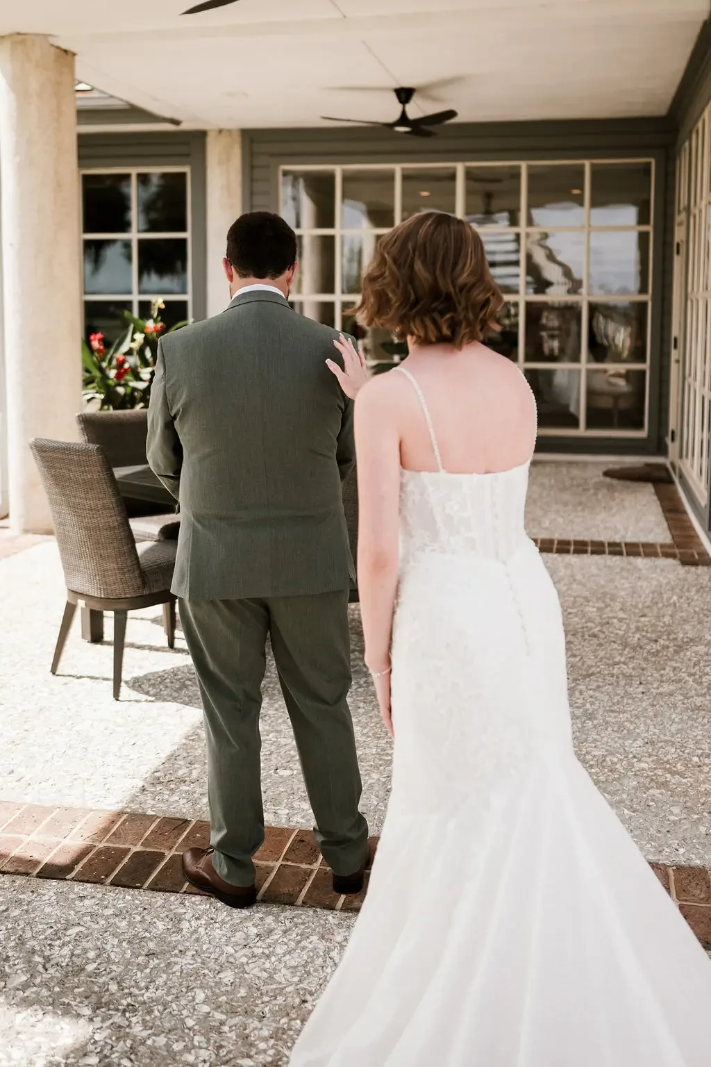 groom first look