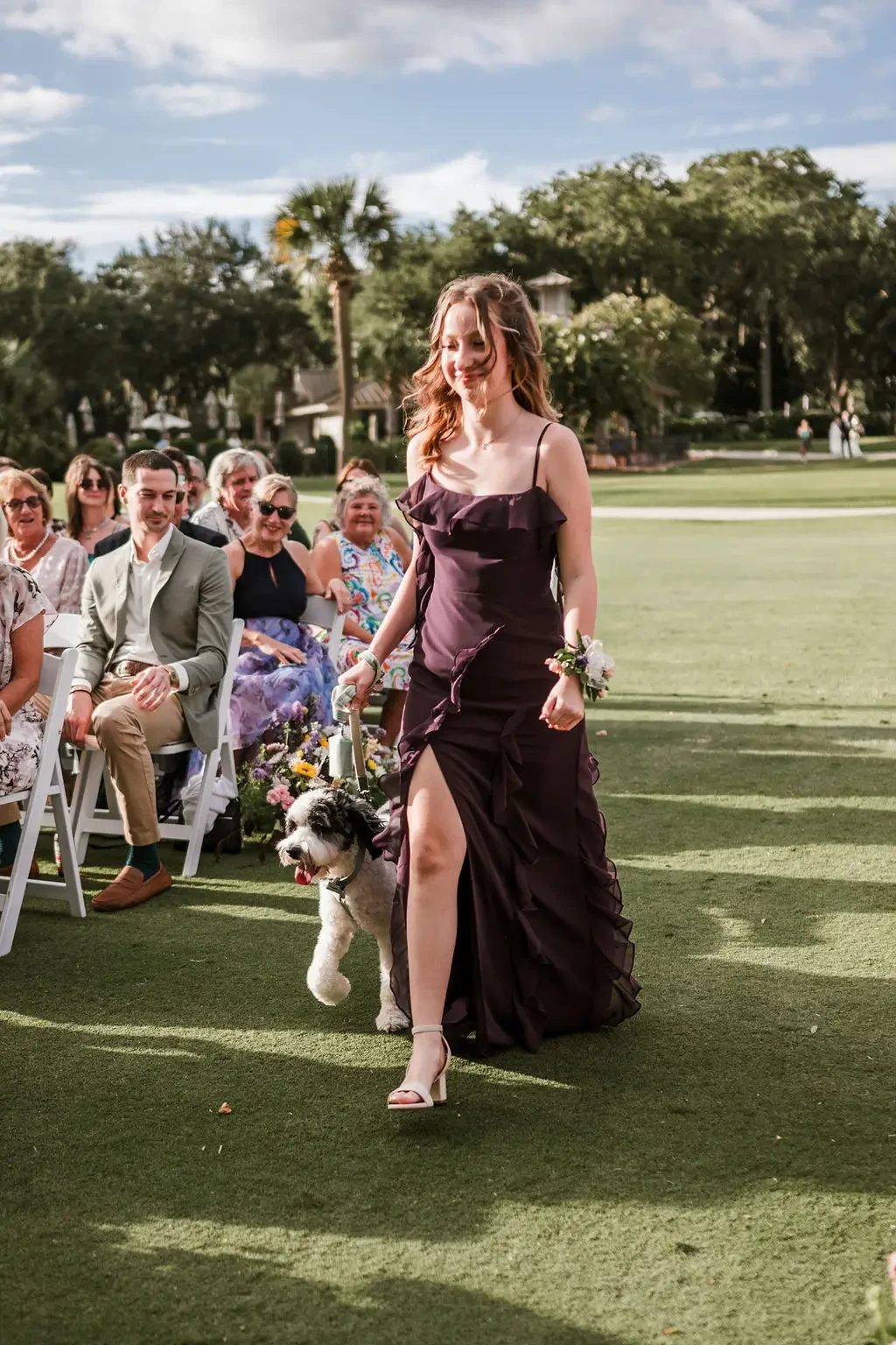 wedding dog