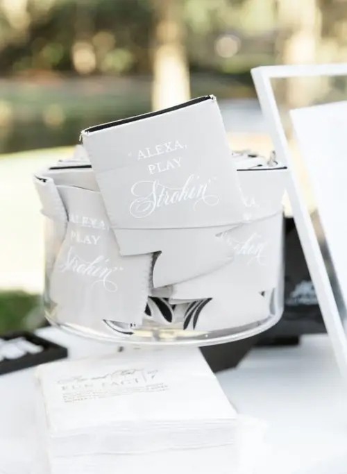 wedding coozies