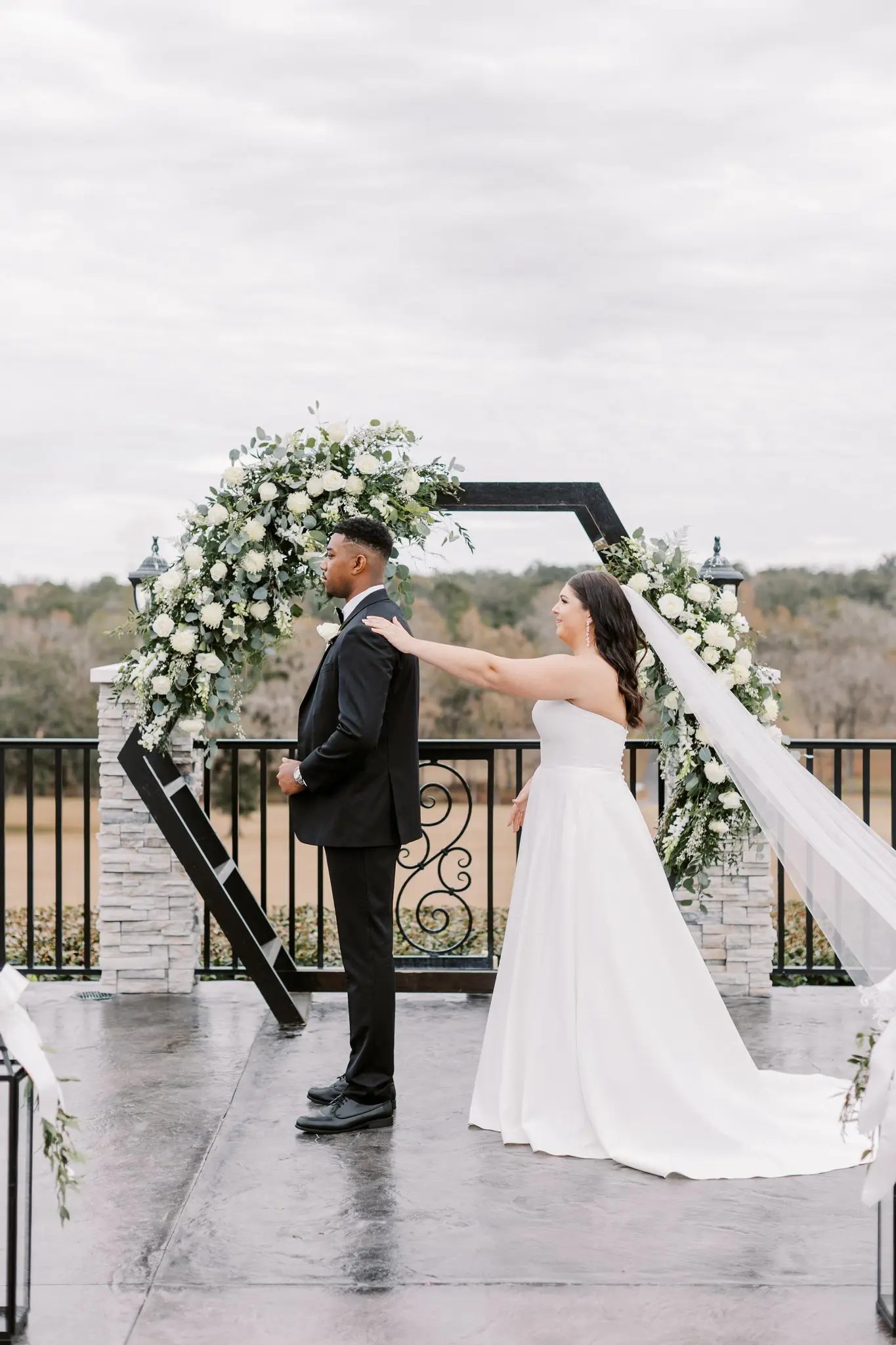 Bride and Groom First Look