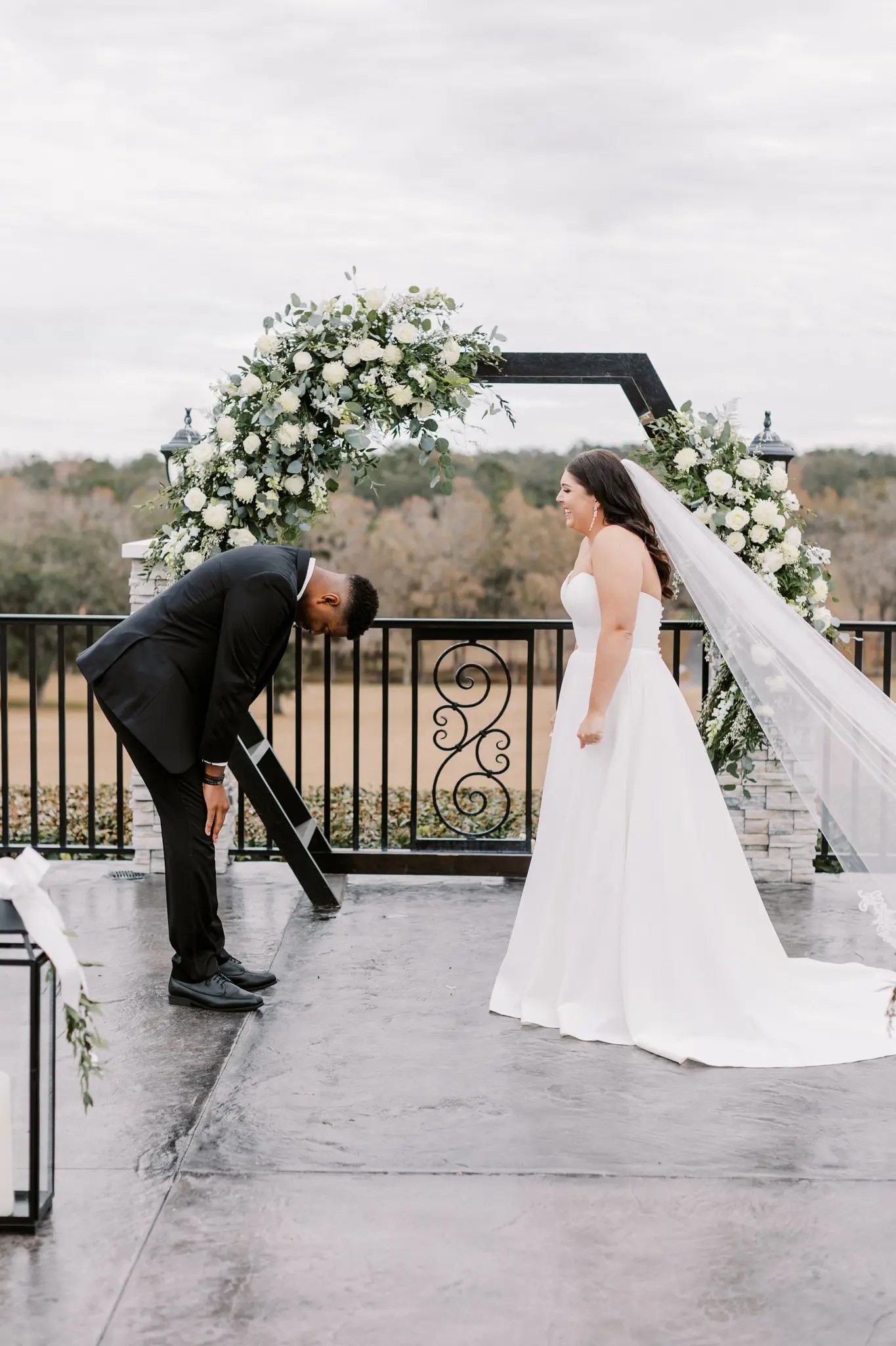 Bride and Groom First Look