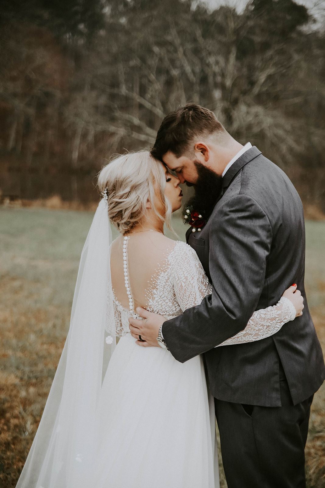 lillian west wedding dress, bridal gown, boho long sleeve