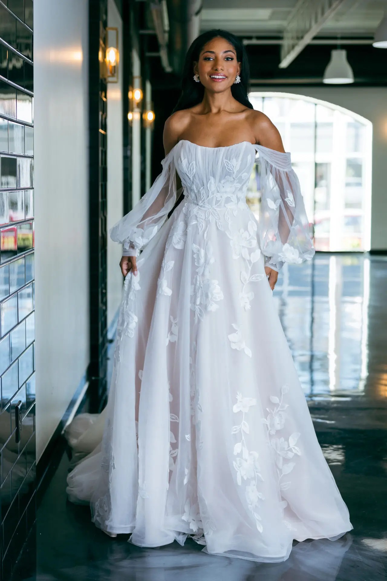 sleeve wedding dress