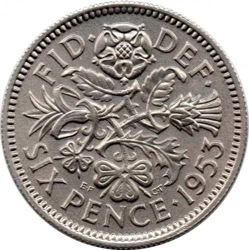 A Silver Sixpence in her Shoe Image