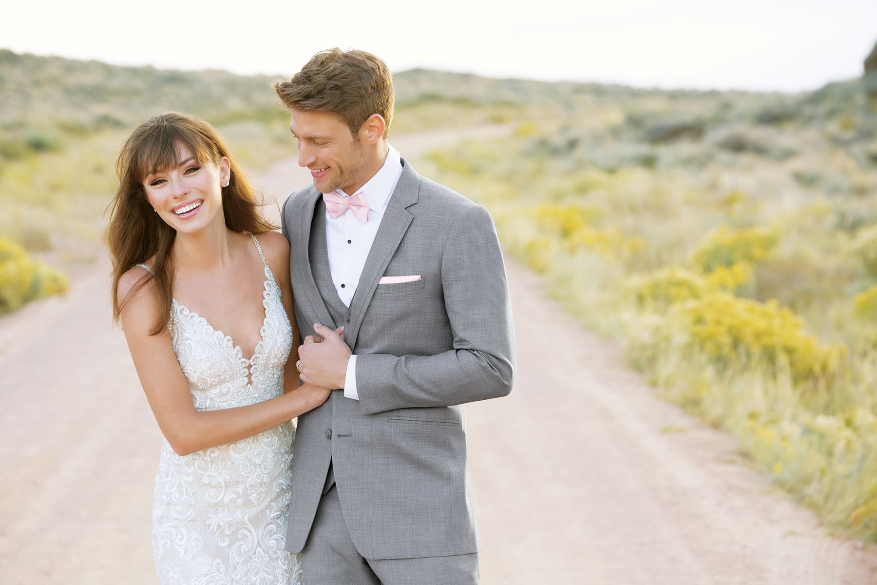 Style Allure Men Heather Gray Clayton Suit Jim's Formal Wear
