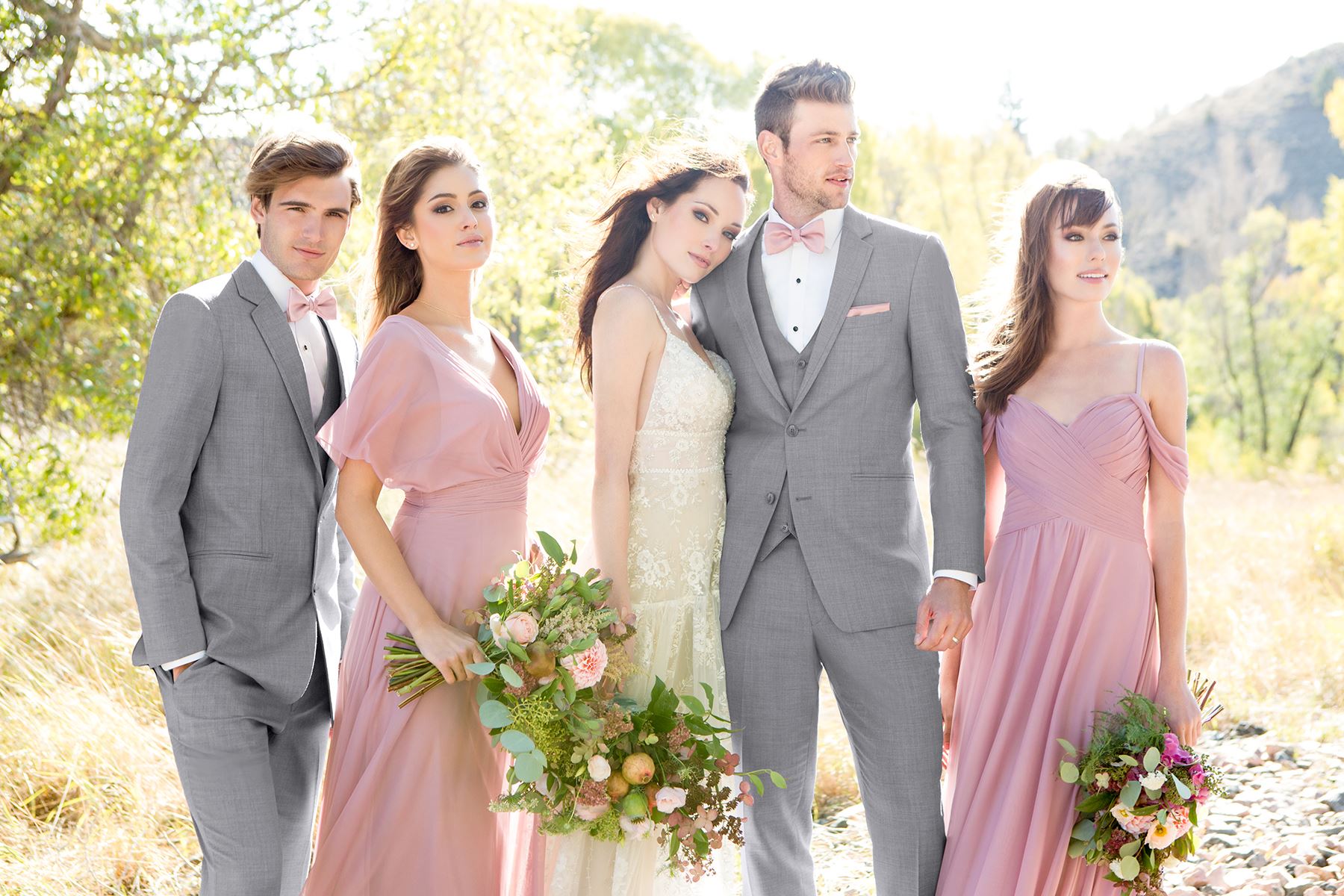 Style Allure Men Heather Gray Clayton Suit Jim's Formal Wear