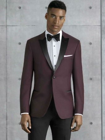 Style Kenneth Cole Burgundy Empire Jim's Formal Wear #6 thumbnail