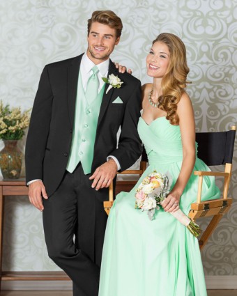 Style Michael Kors Black Sterling Wedding Suit Jim's Formal Wear #1 thumbnail