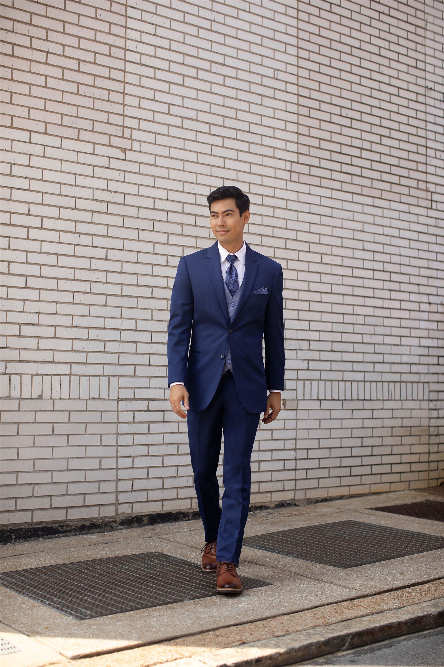 Style Michael Kors Blue Performance Wedding suit Jim's Formal Wear