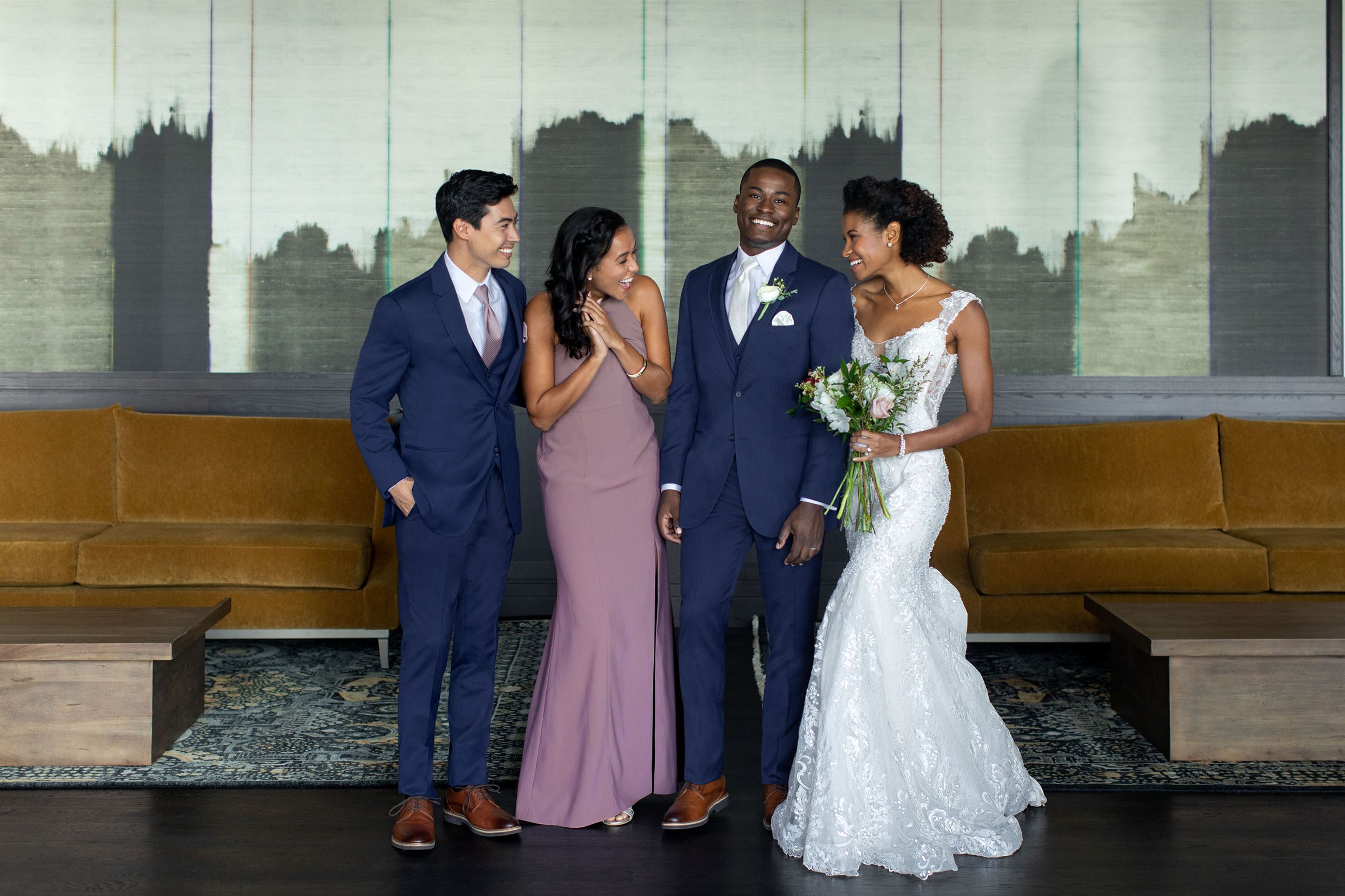 Style Michael Kors Blue Performance Wedding suit Jim's Formal Wear
