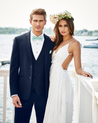 Style Michael Kors Navy Sterling Wedding suit Jim's Formal Wear #1 thumbnail
