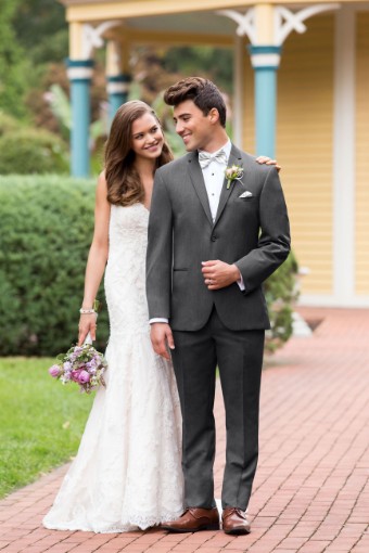 Style Michael Kors Steel Gray Sterling Wedding Suit Jim's Formal Wear #5 thumbnail