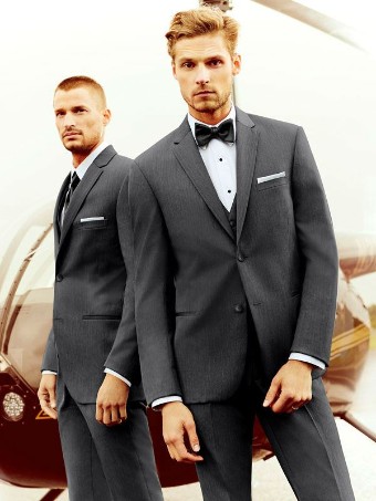 Style Michael Kors Steel Gray Sterling Wedding Suit Jim's Formal Wear #3 thumbnail