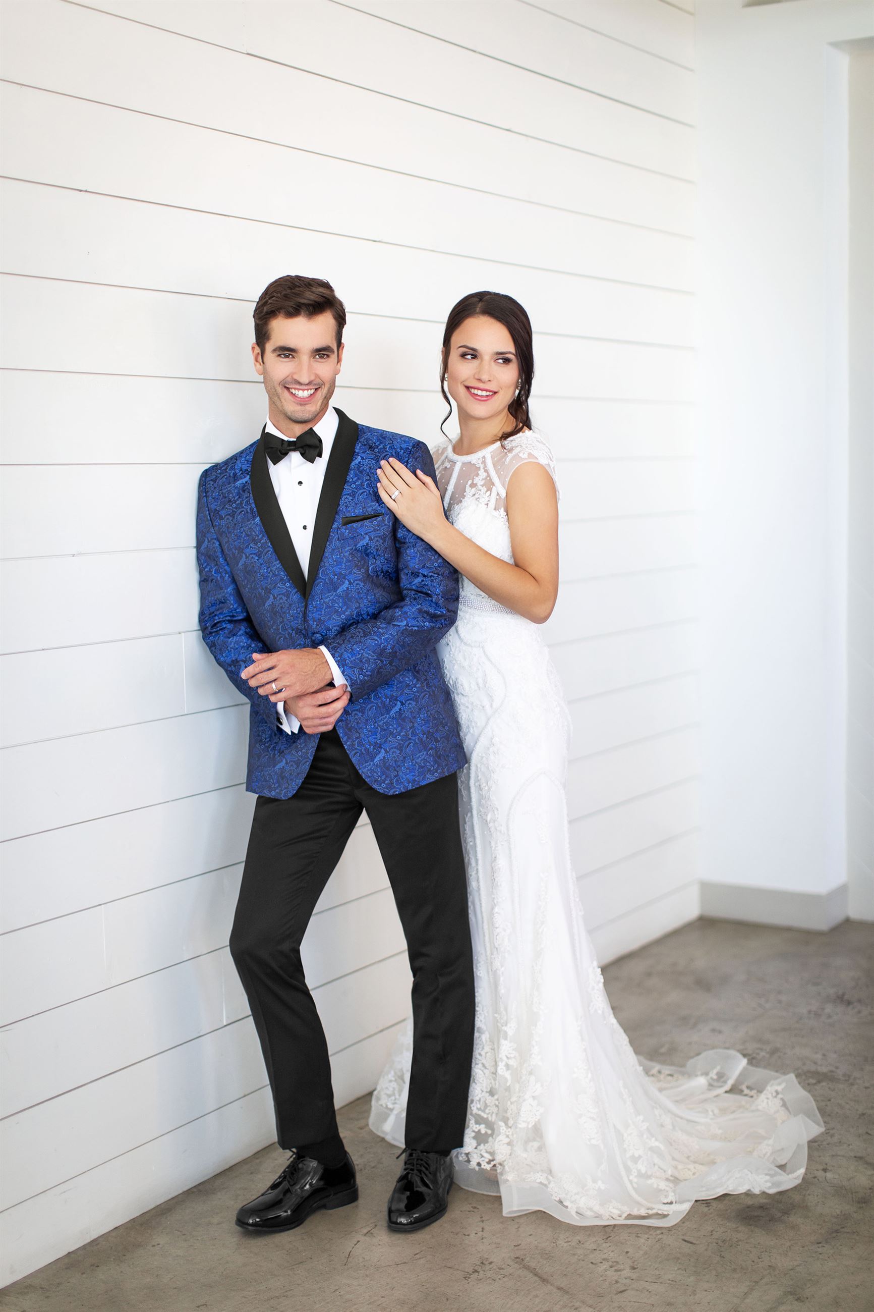 Style MOD Cobalt Aries Paisley Tuxedo Jim's Formal Wear