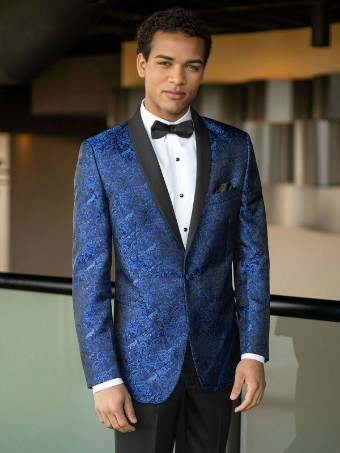 Style MOD Cobalt Aries Paisley Tuxedo Jim's Formal Wear #0 default thumbnail