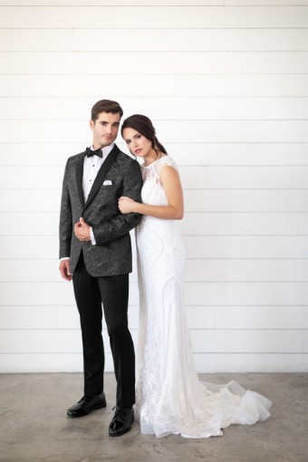Style MOD Granite Aries Paisley Tuxedo Jim's Formal Wear #1 thumbnail