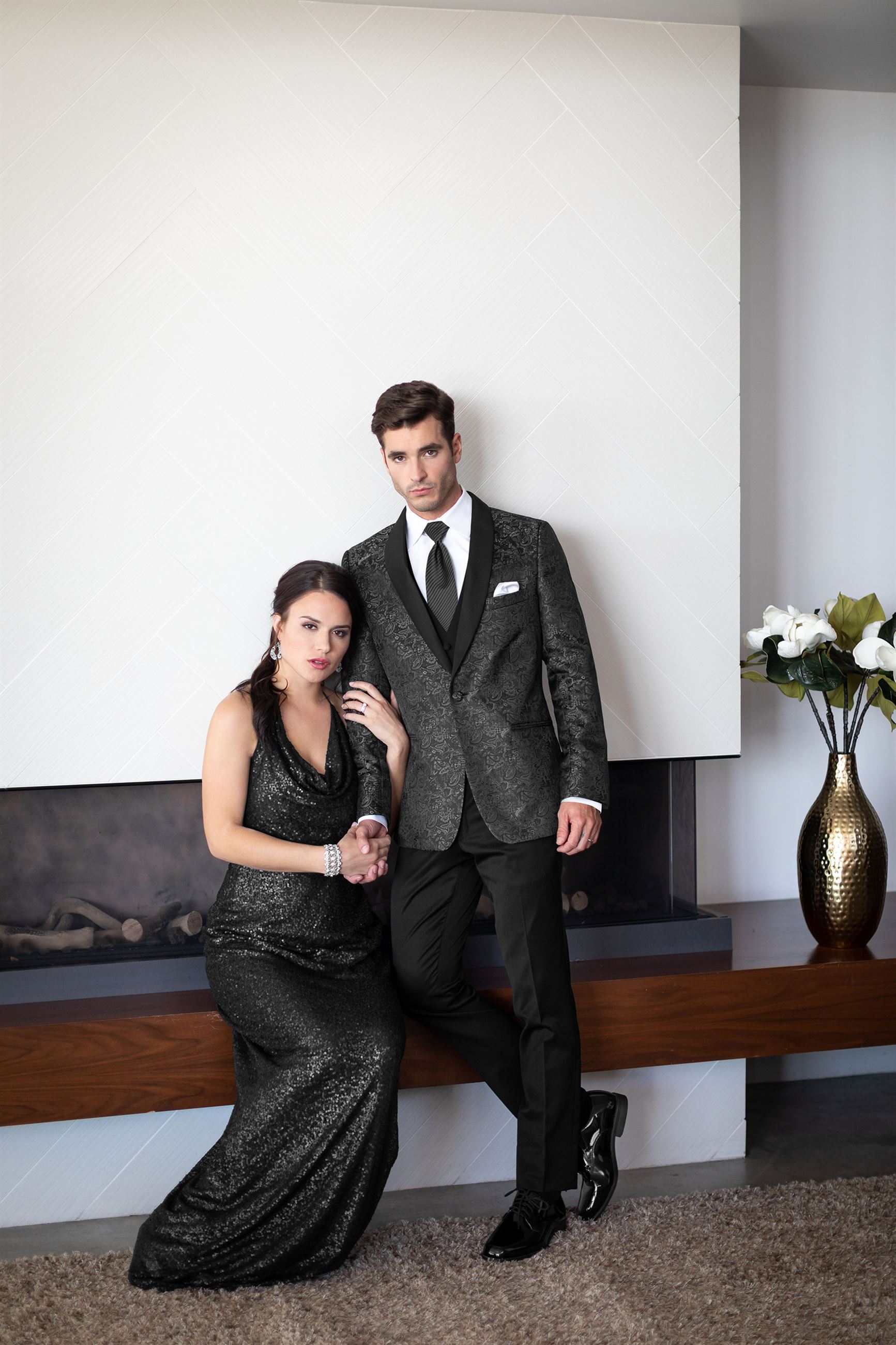 Style MOD Granite Aries Paisley Tuxedo Jim's Formal Wear