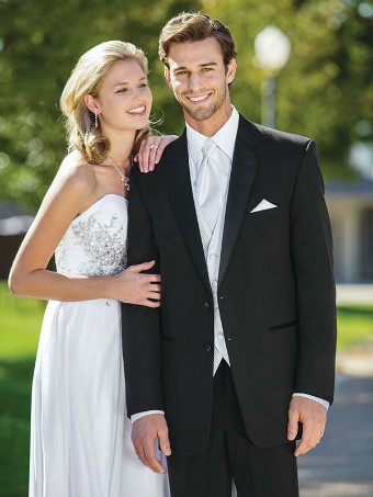 Style Stephen Geoffrey Black Troy Tuxedo Jim's Formal Wear #0 default thumbnail