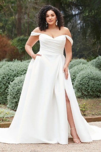 Style Blaine Sophia Tolli #3 Ivory thumbnail