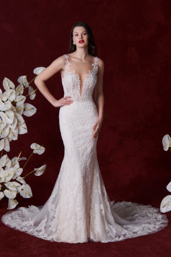 Style Gracelyn Justin Alexander #1 Nude/Ivory/Nude thumbnail