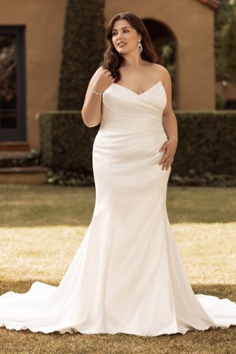 Style Laura (Lace Up) Sophia Tolli #0 default Ivory thumbnail