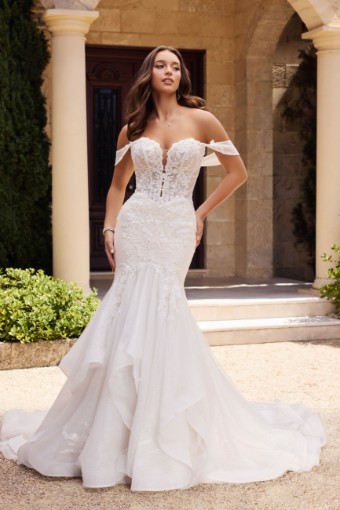 Style Lisa Sophia Tolli #0 default Blush/Ivory/White thumbnail