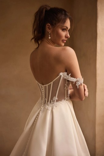 Style Anastasia (no Slit) Sophia Tolli #6 default Ivory thumbnail