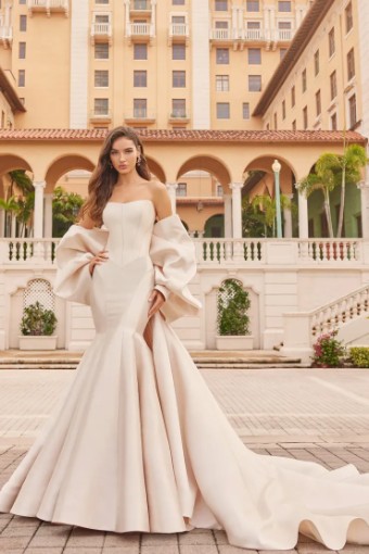 Style Celia (Dress Only) Martin Thornburg #2 Diamond White/Rum Pink thumbnail
